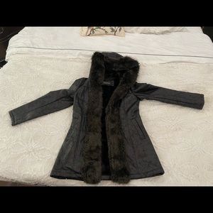 Black Rivet Coat